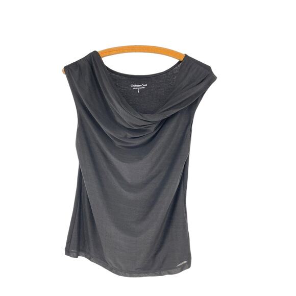 Coldwater Creek Tops - Coldwater Creek Black Women's Sleeveless Blouse - Size‎ S 8